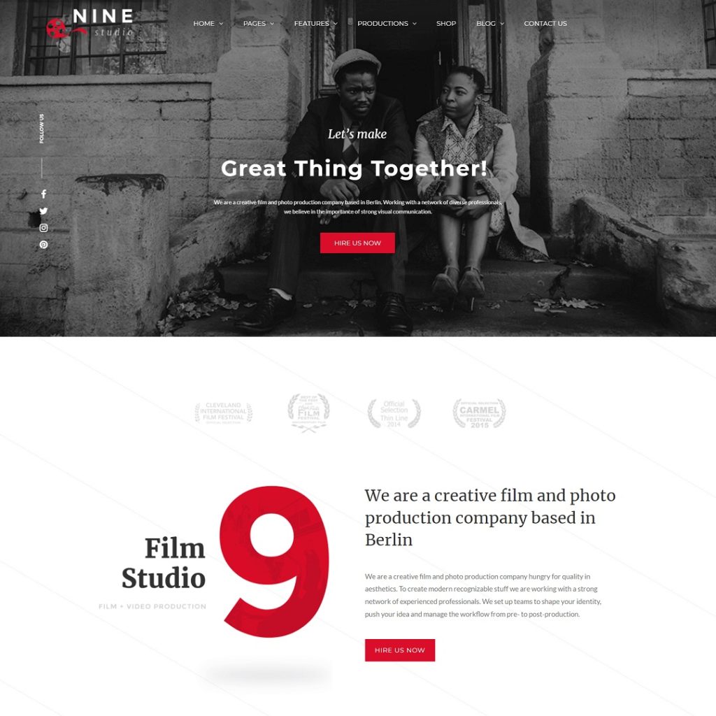 9Studio - WordPress Video Theme