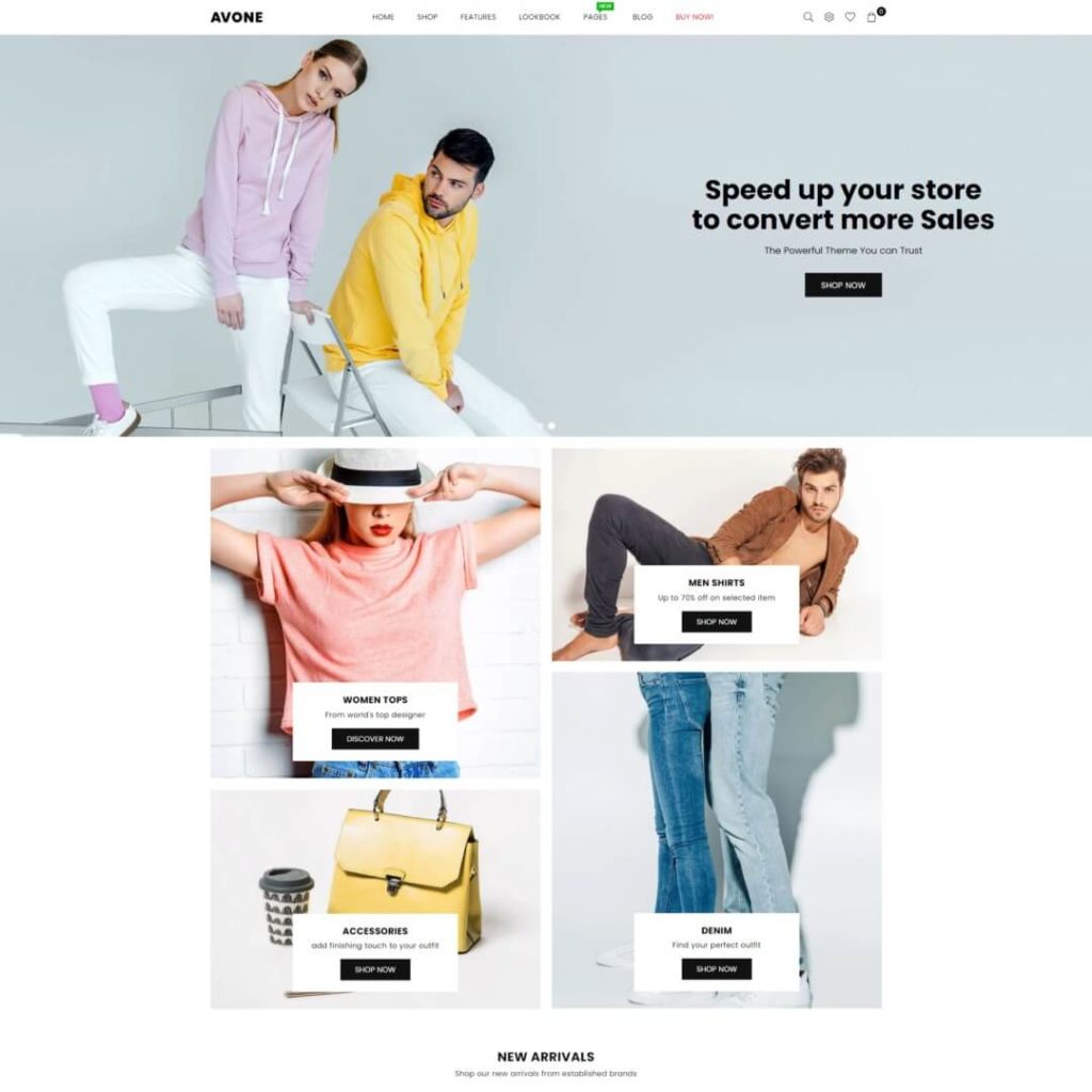 Avone - Shopify Fashion Theme