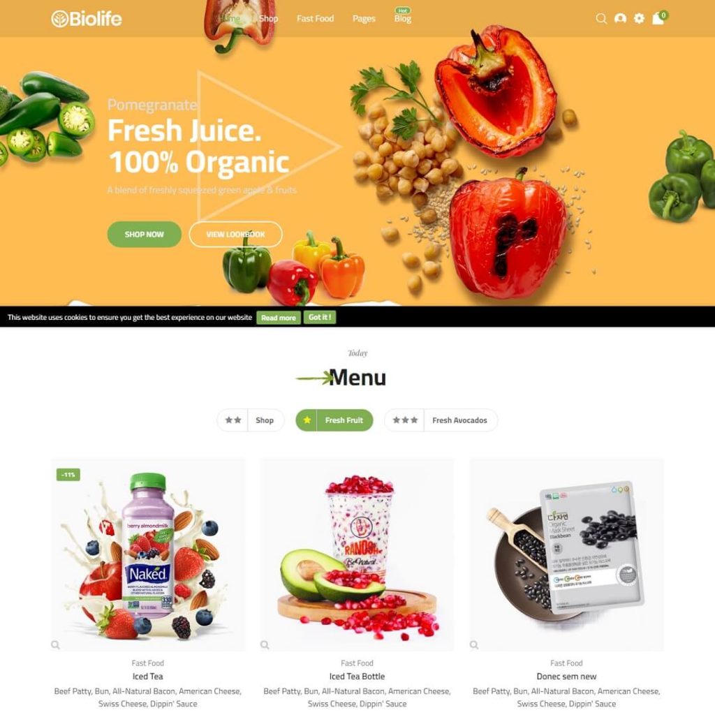 Biolife - Magento Theme For Ecommerce Business
