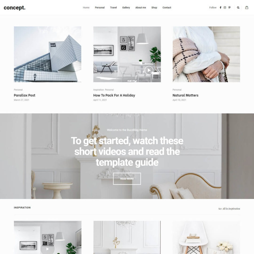 Buzz - WordPress Blog Theme