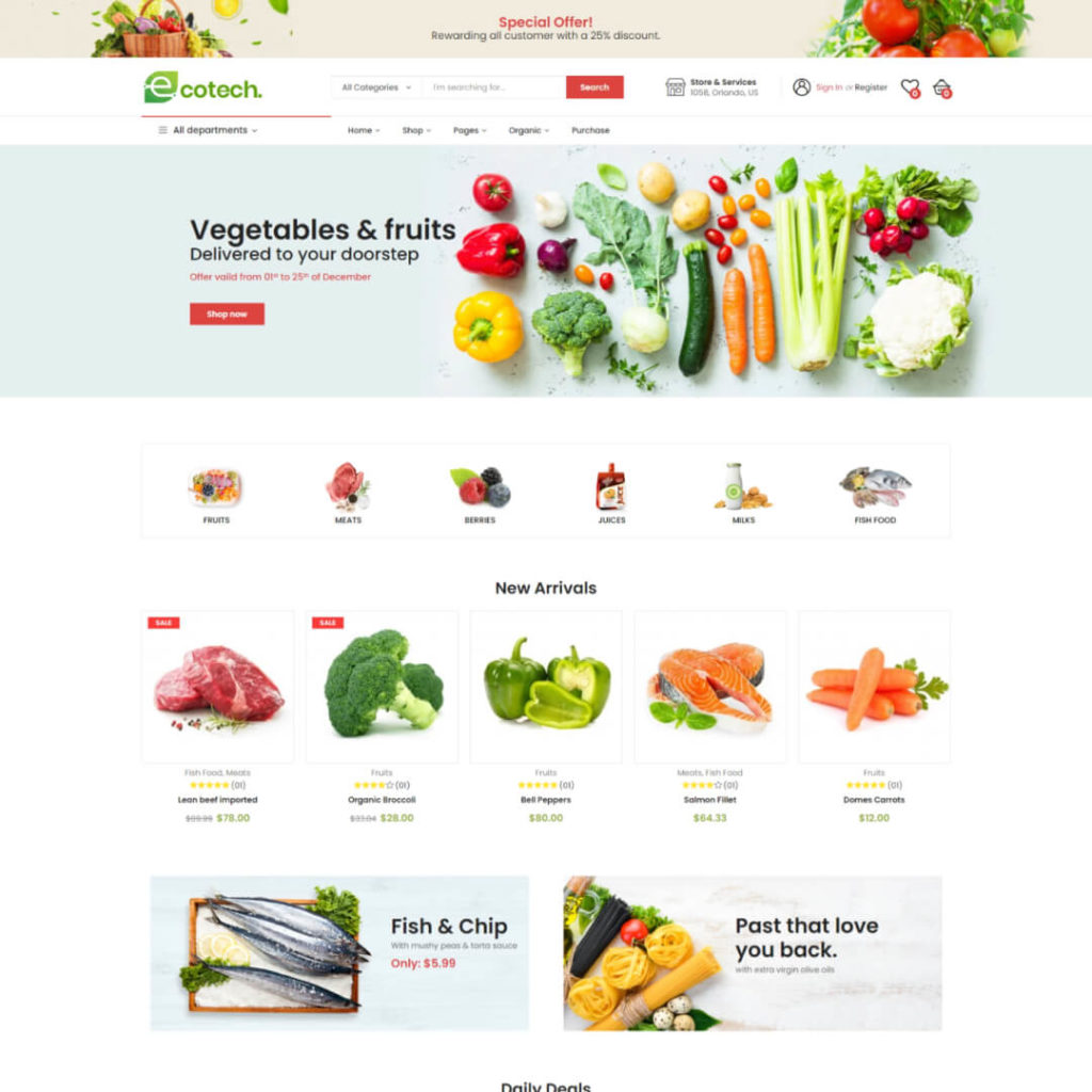 Ecotech - WooCommerce Theme