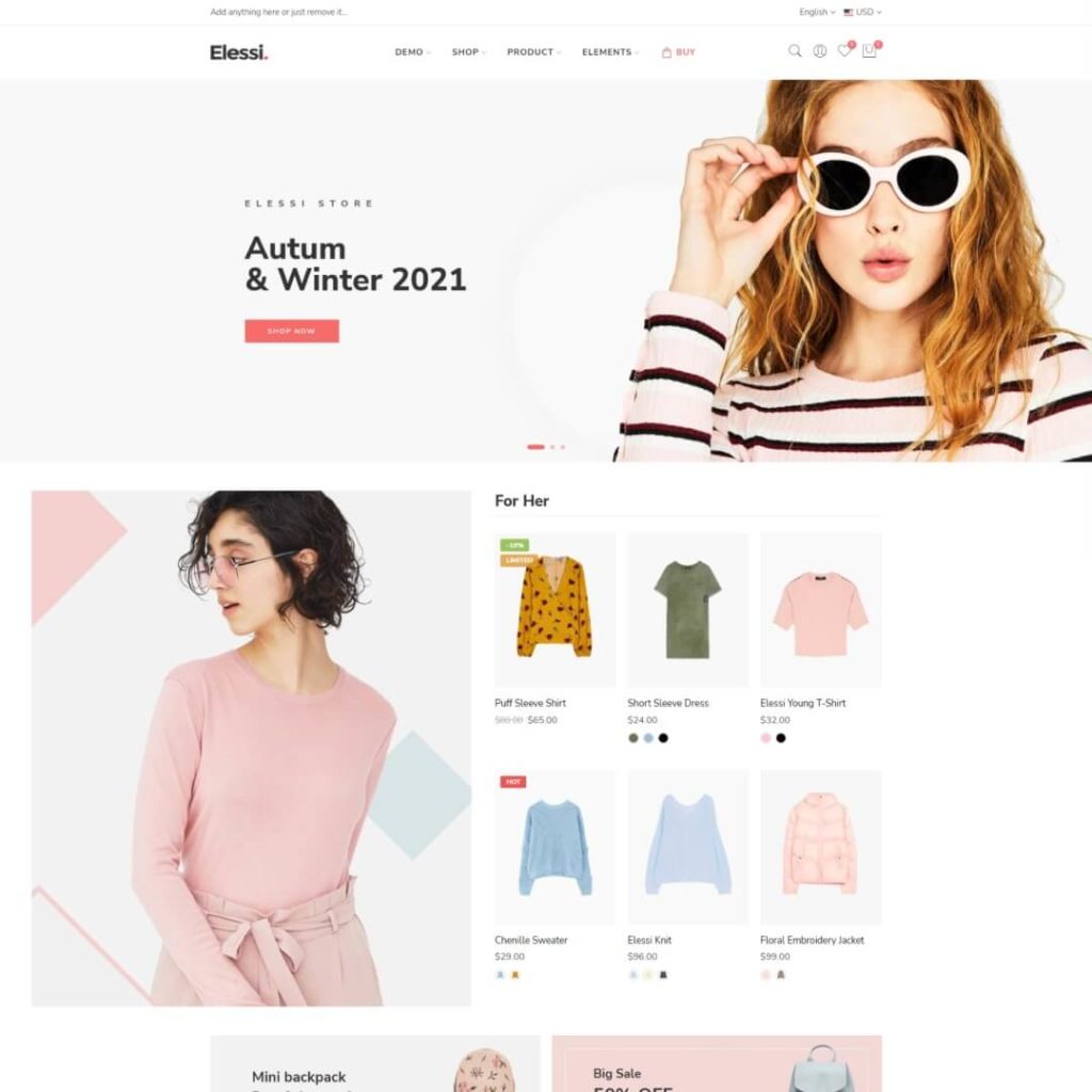 Elessi 3 – Shopify Fashion Theme