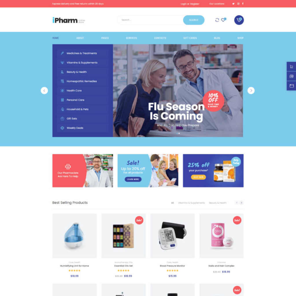 IPharm - WooCommerce Theme