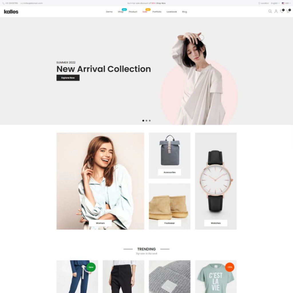 Kalles - Shopify Fashion Theme