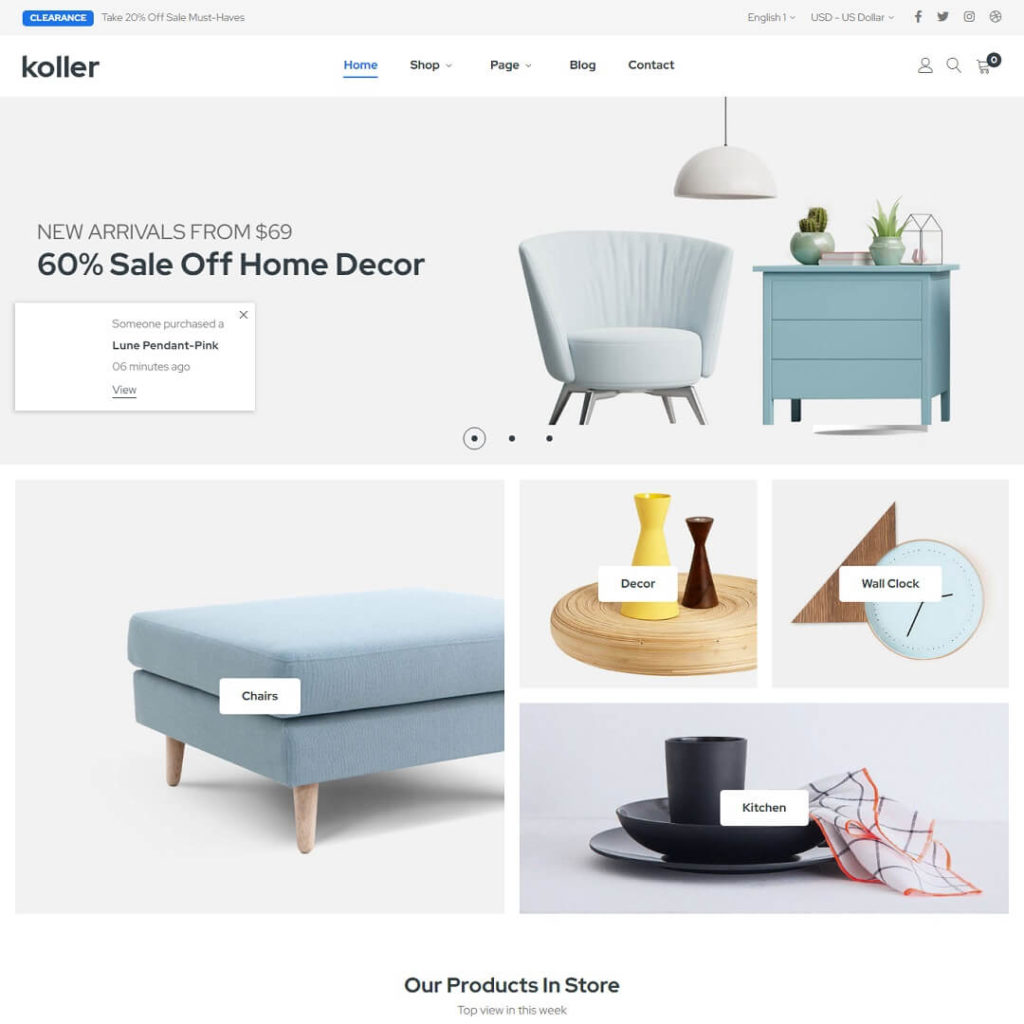 Koller - Magento Theme For Ecommerce Business
