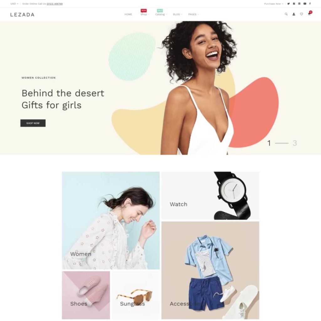 Lezada  - Shopify Fashion Theme