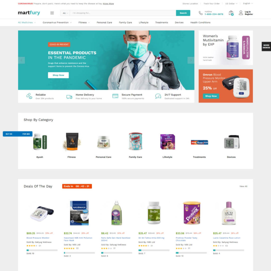 Martfury - Electronics Ecommerce Store