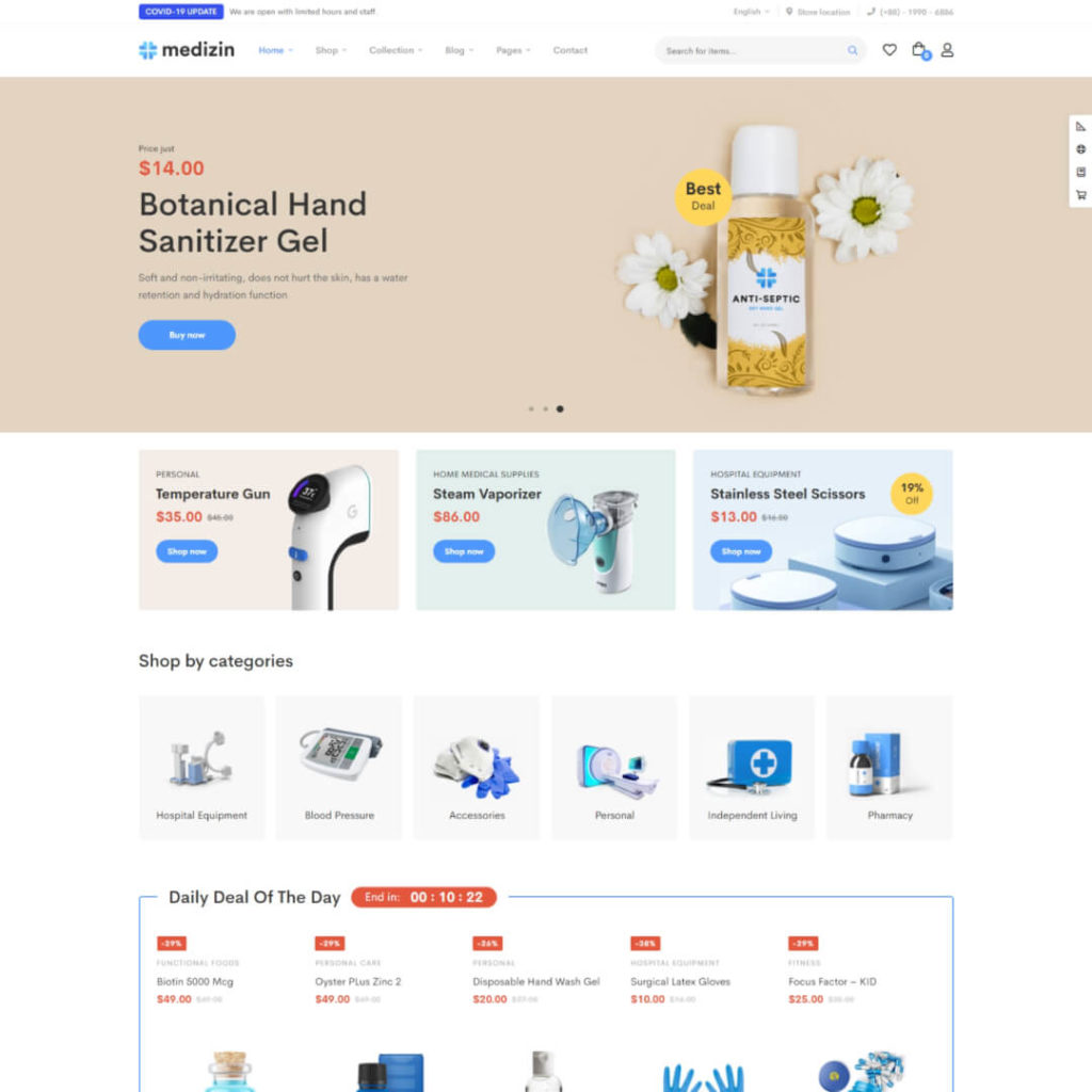 Medizin - WooCommerce Theme