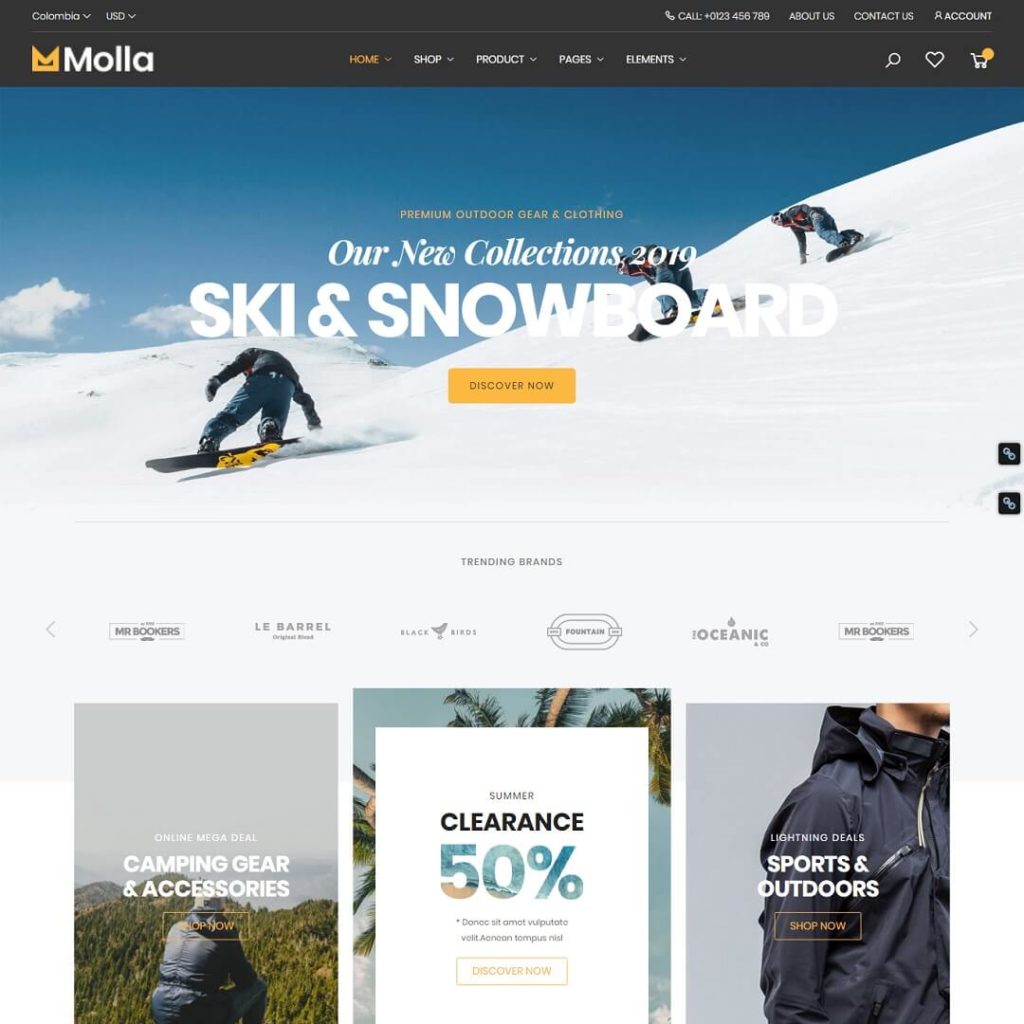 Molla - Magento Theme For Ecommerce Business