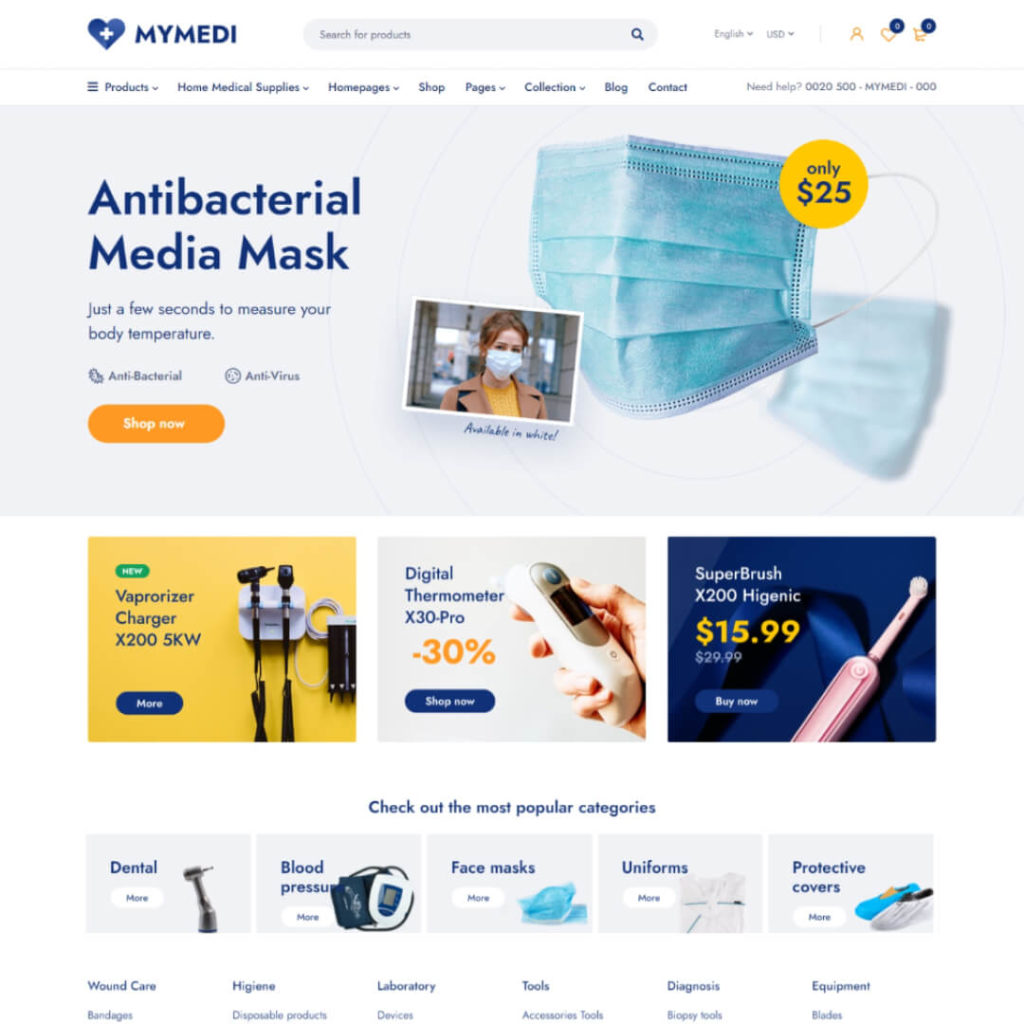 MyMedi - WooCommerce Theme