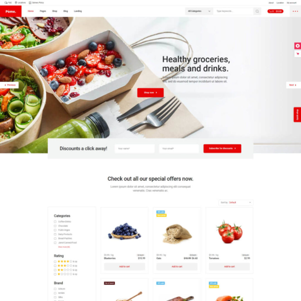 Pome - WooCommerce Theme