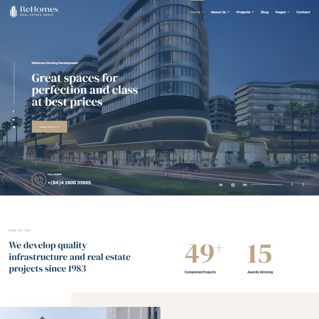 Real Estate Agency WordPress Theme