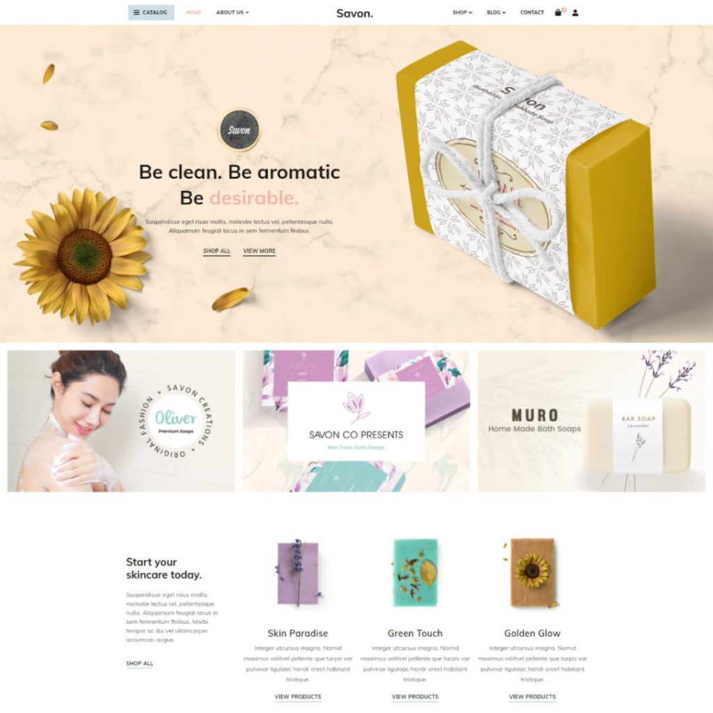 Savon - WooCommerce Theme