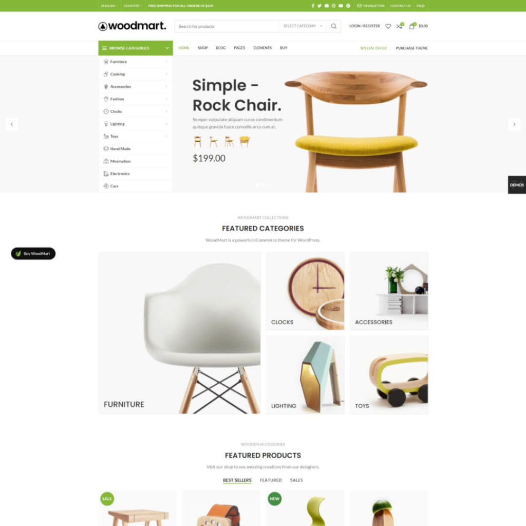 WoodMart - Electronics Ecommerce Store