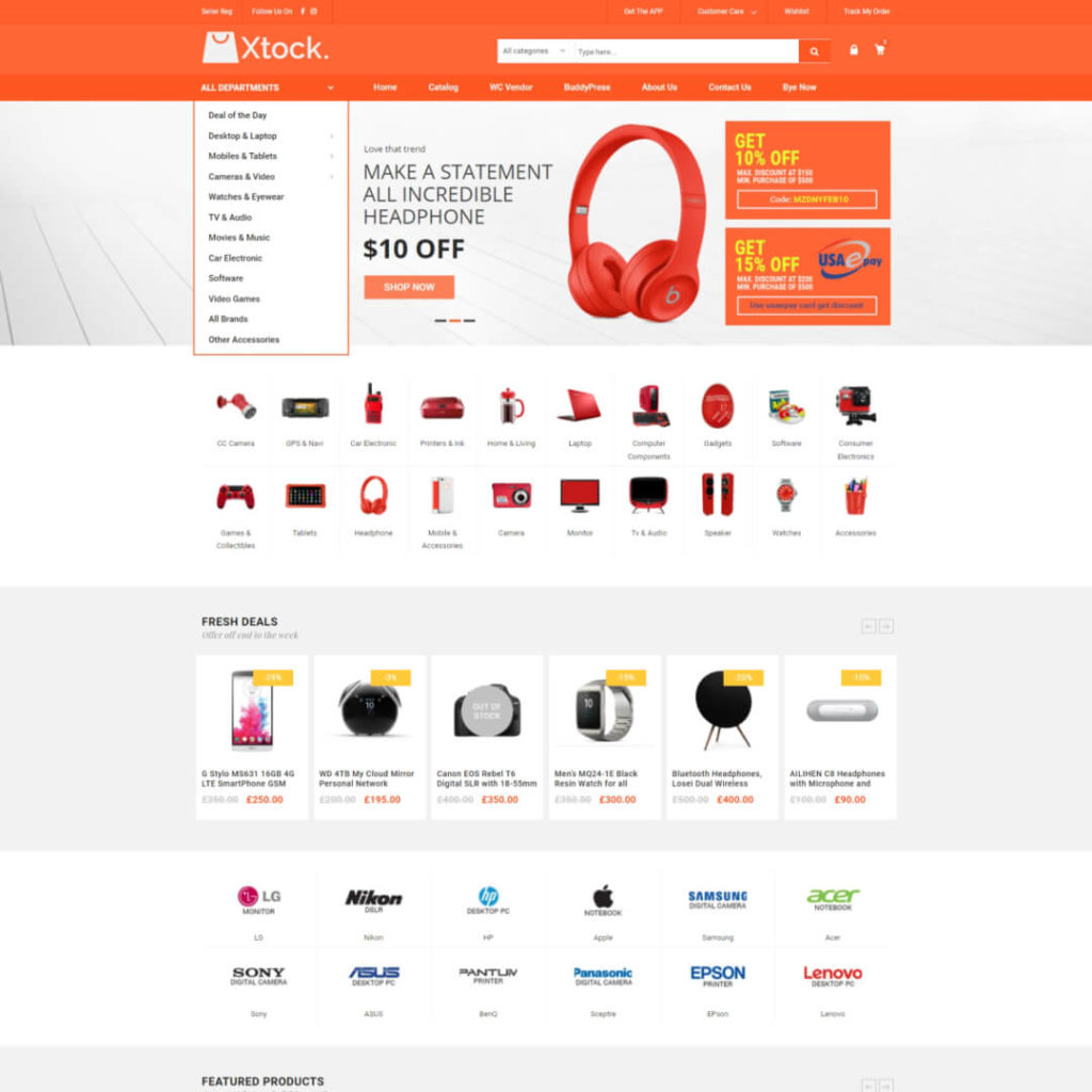 Xtocky - Electronics Ecommerce Store