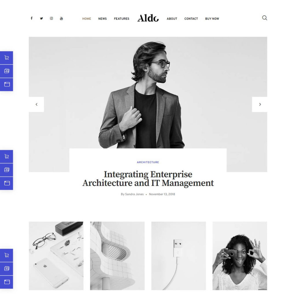 Aldo - Gutenberg Themes in WordPress
