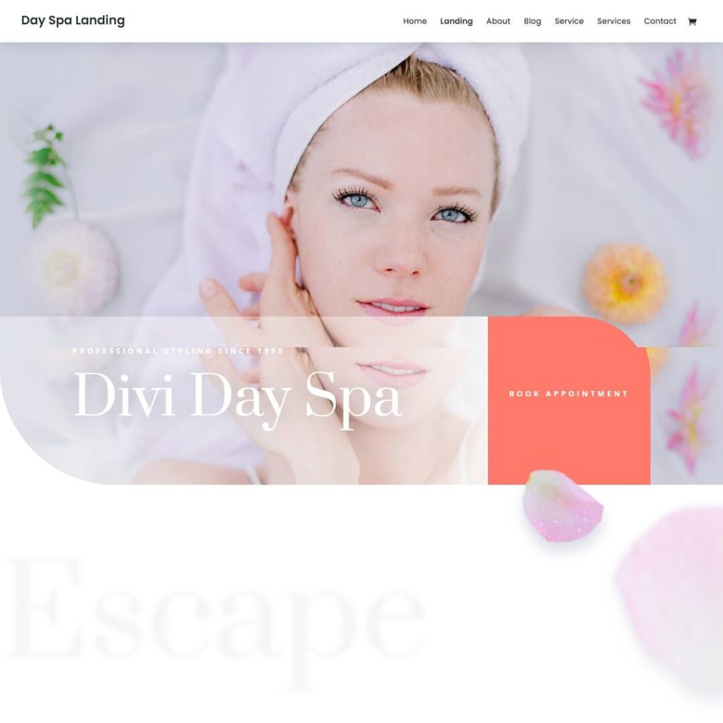 Day - Hair Salon WordPress Theme