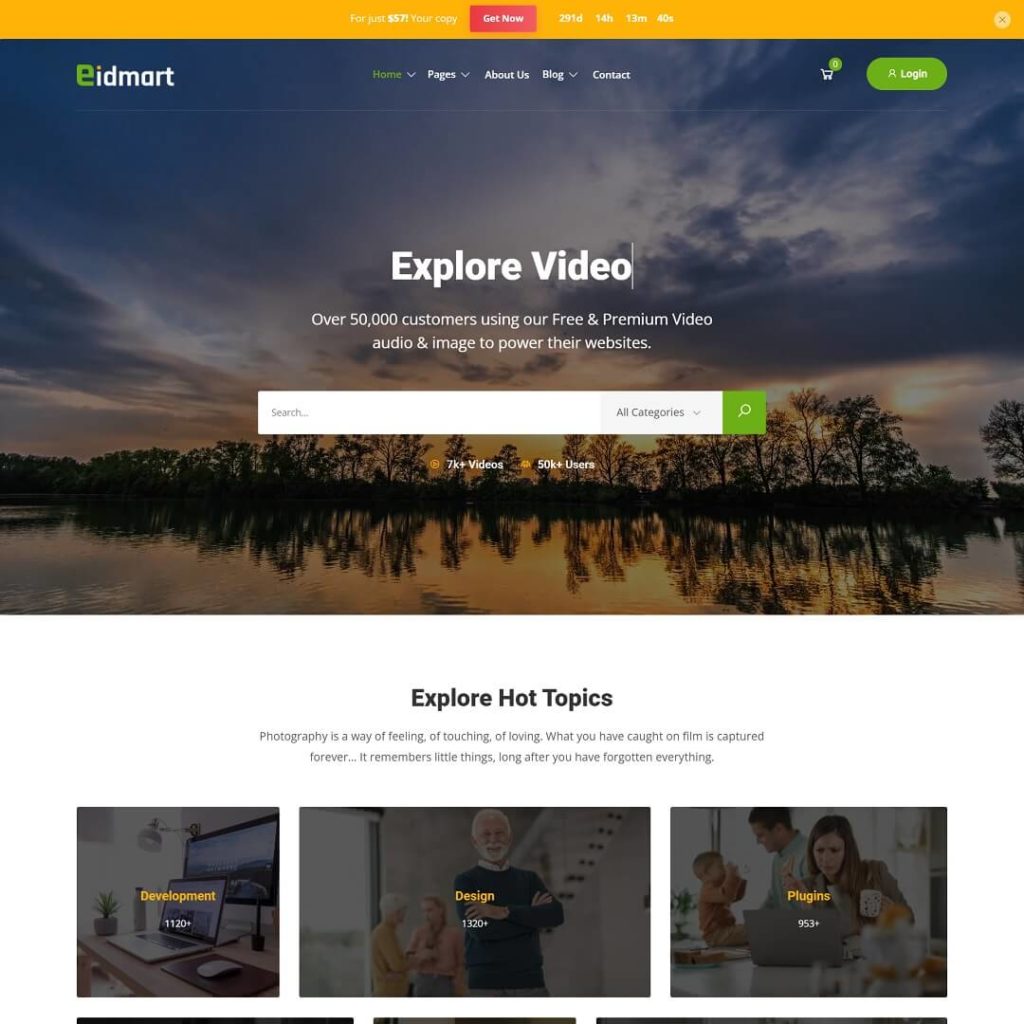 Eidmart - EDD Based WordPress Marketplace Theme