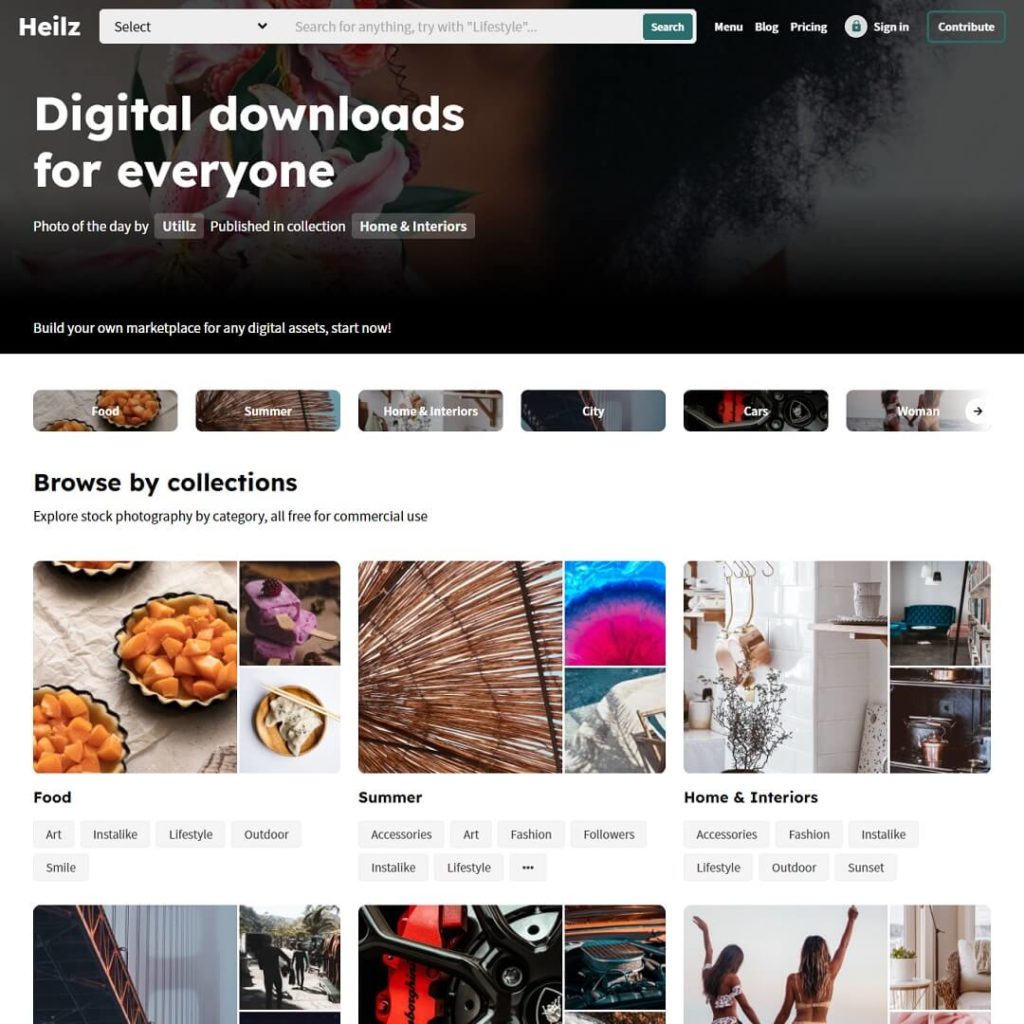 Heilz - EDD Based WordPress Marketplace Theme