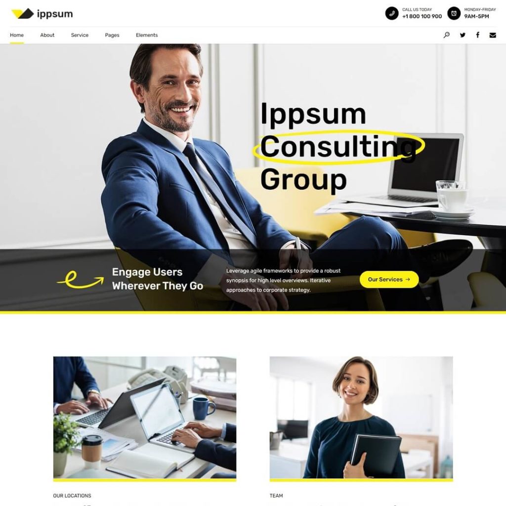 Ippsum - Popular Business WordPress Themes