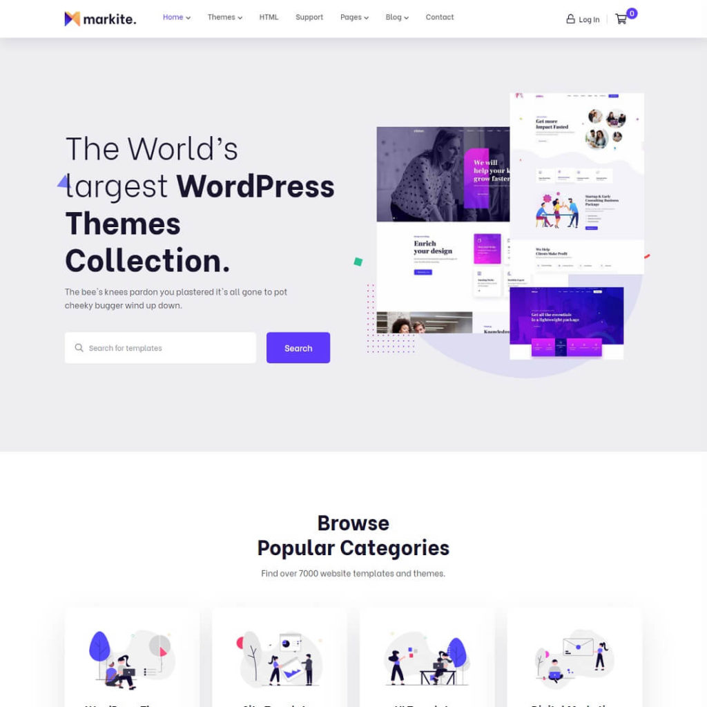 Markite - WordPress WooCommerce Marketplace Themes