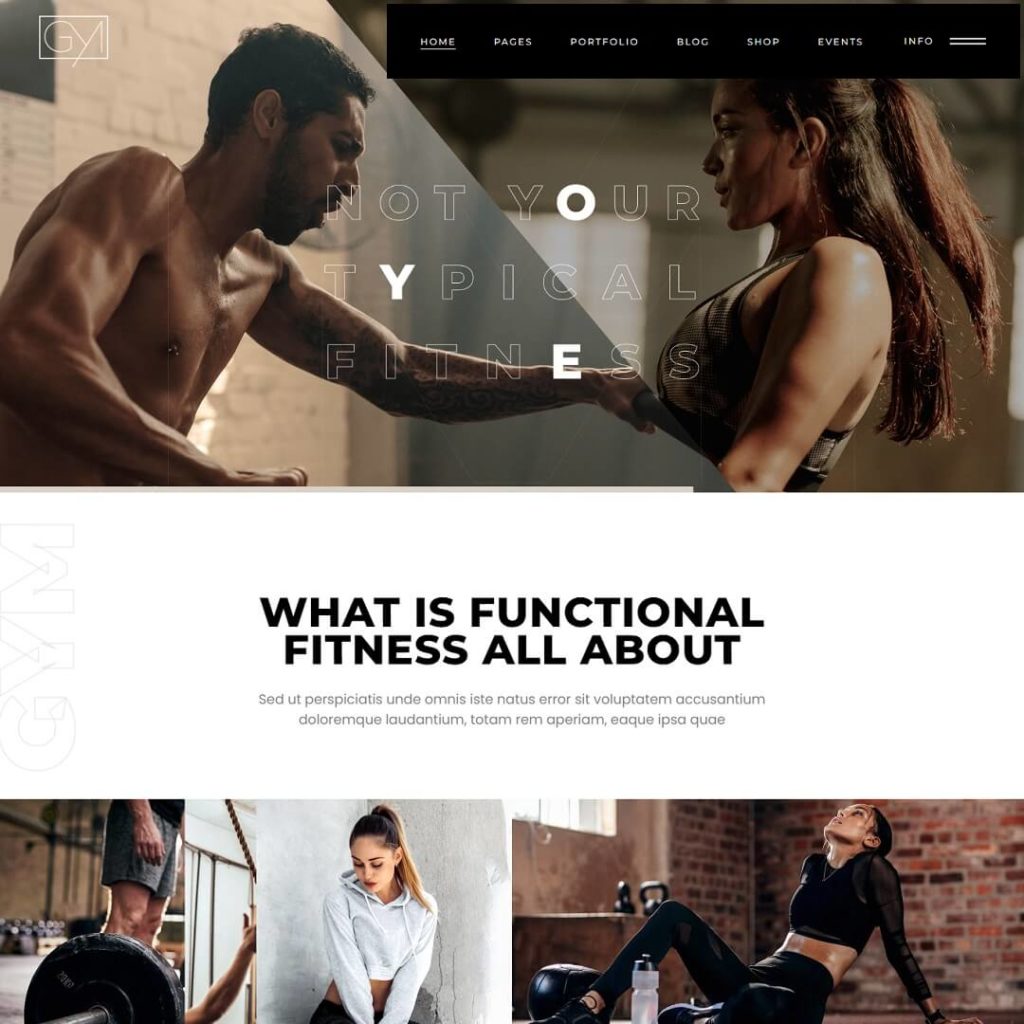 Powerlift - Health, Beauty and Hair Salon WordPress Theme