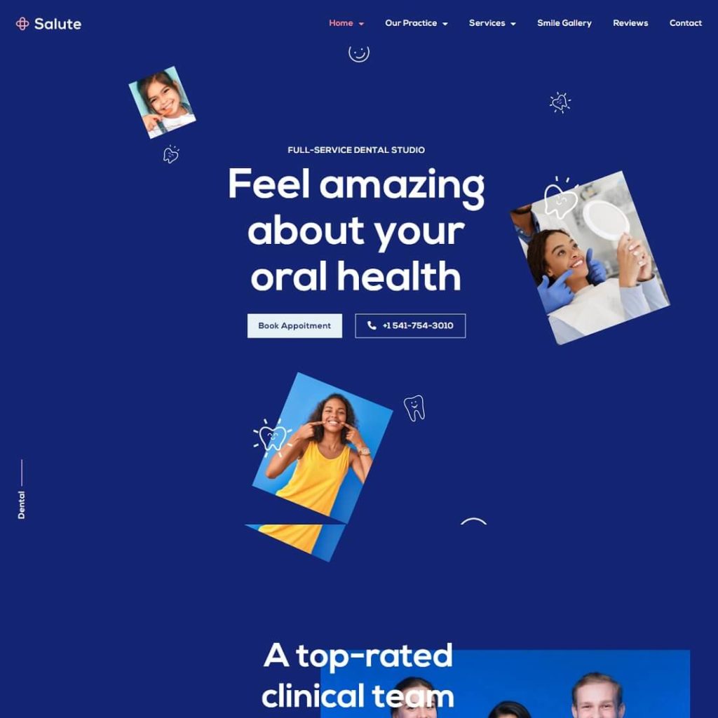 Salute - Hospital and Medical WordPress Theme