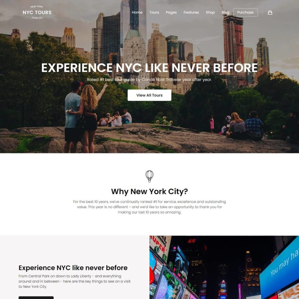 Tour Booking - Travel Agency WordPress Theme