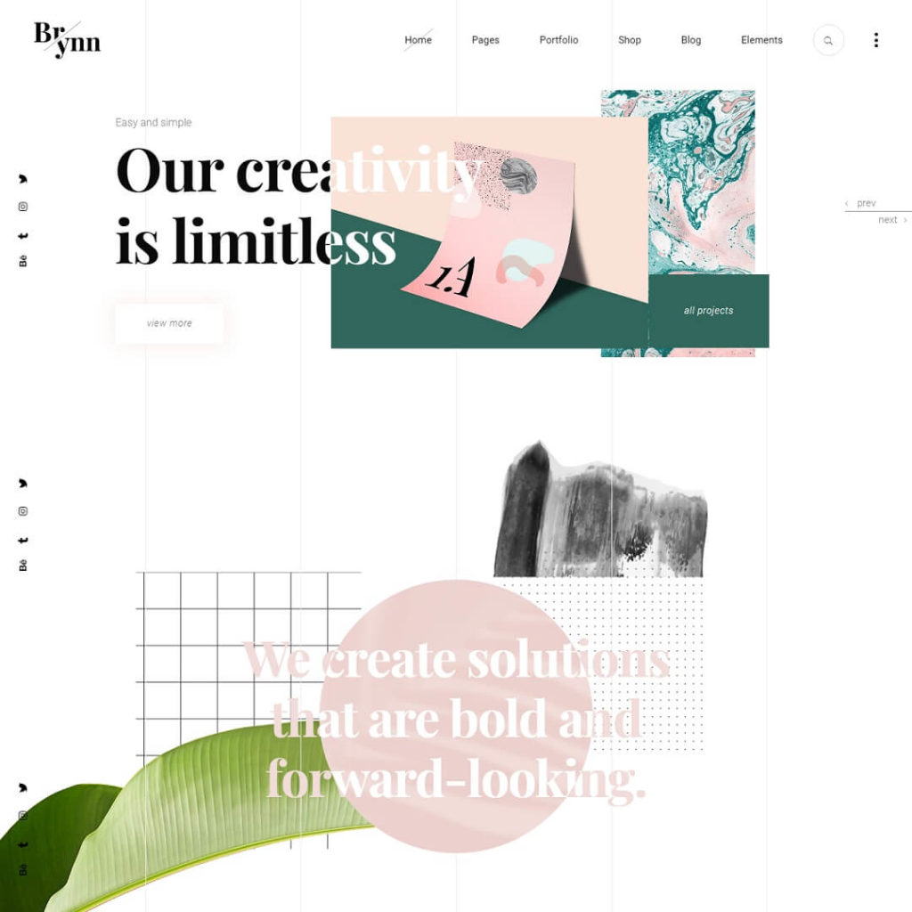 Brynn - Portfolio WordPress Theme