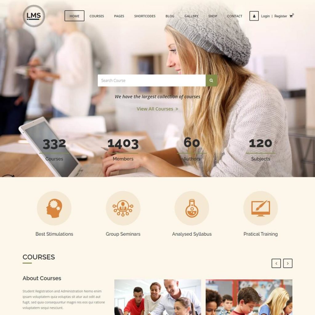 LMS - Education WordPress Theme