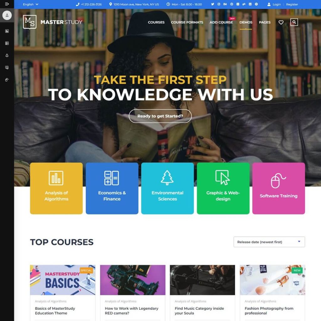 Masterstudy - Education WordPress Theme