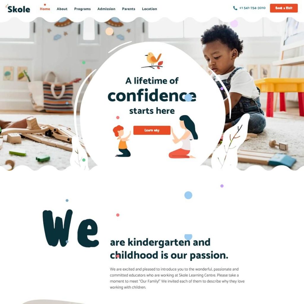 Skole - Education WordPress Theme