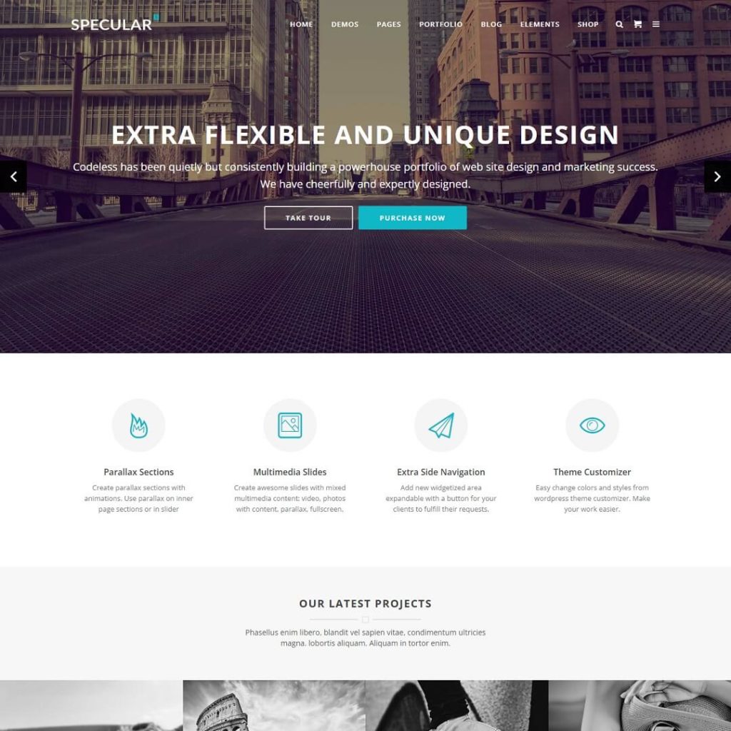 Specular - Popular Business WordPress Themes