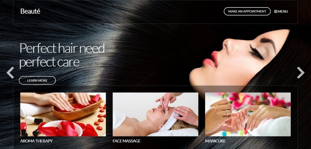 A Beauty - Health, Beauty and Hair Salon WordPress Theme