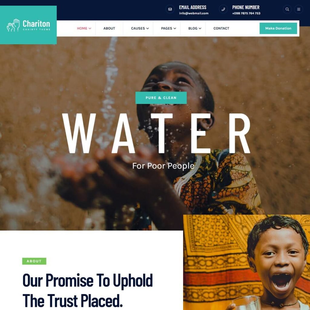 Chariton - Non-Profit and Charity WordPress Themes