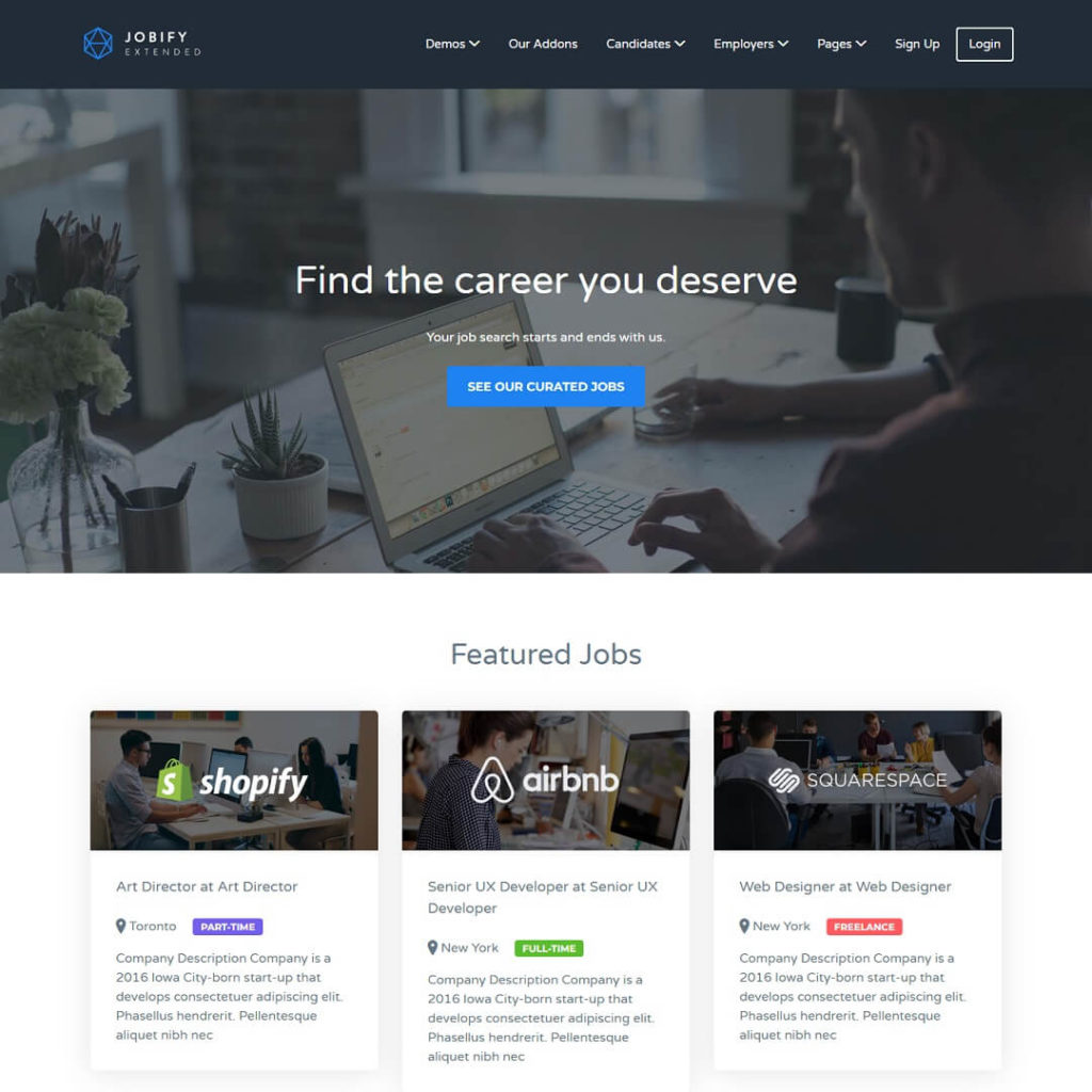 Jobify - Listing and WordPress Directory Theme