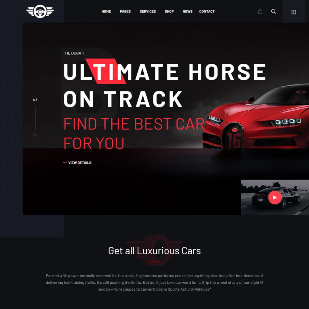 Motodeal - Car Dealership WordPress Themes