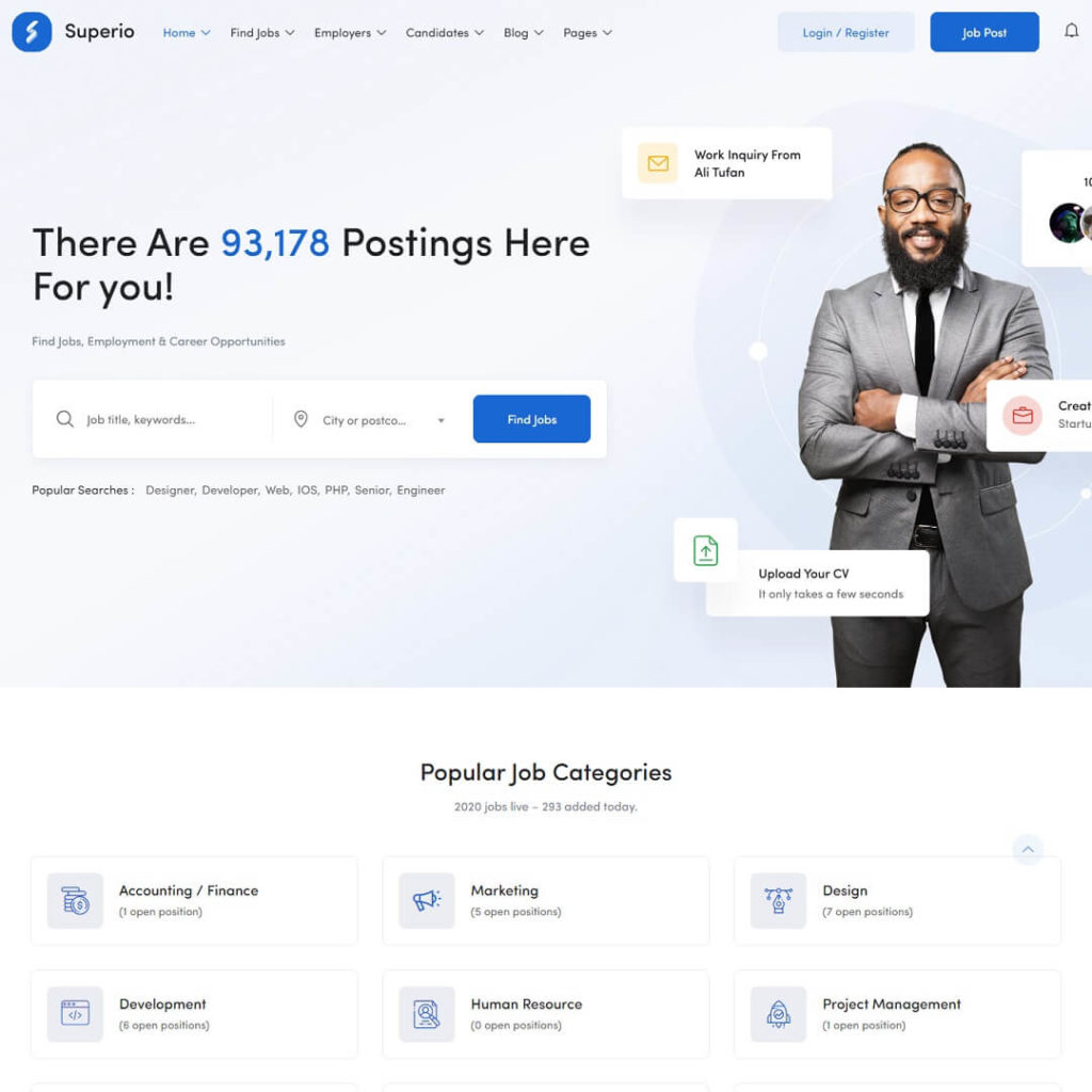 Superio - Listing and WordPress Directory Theme