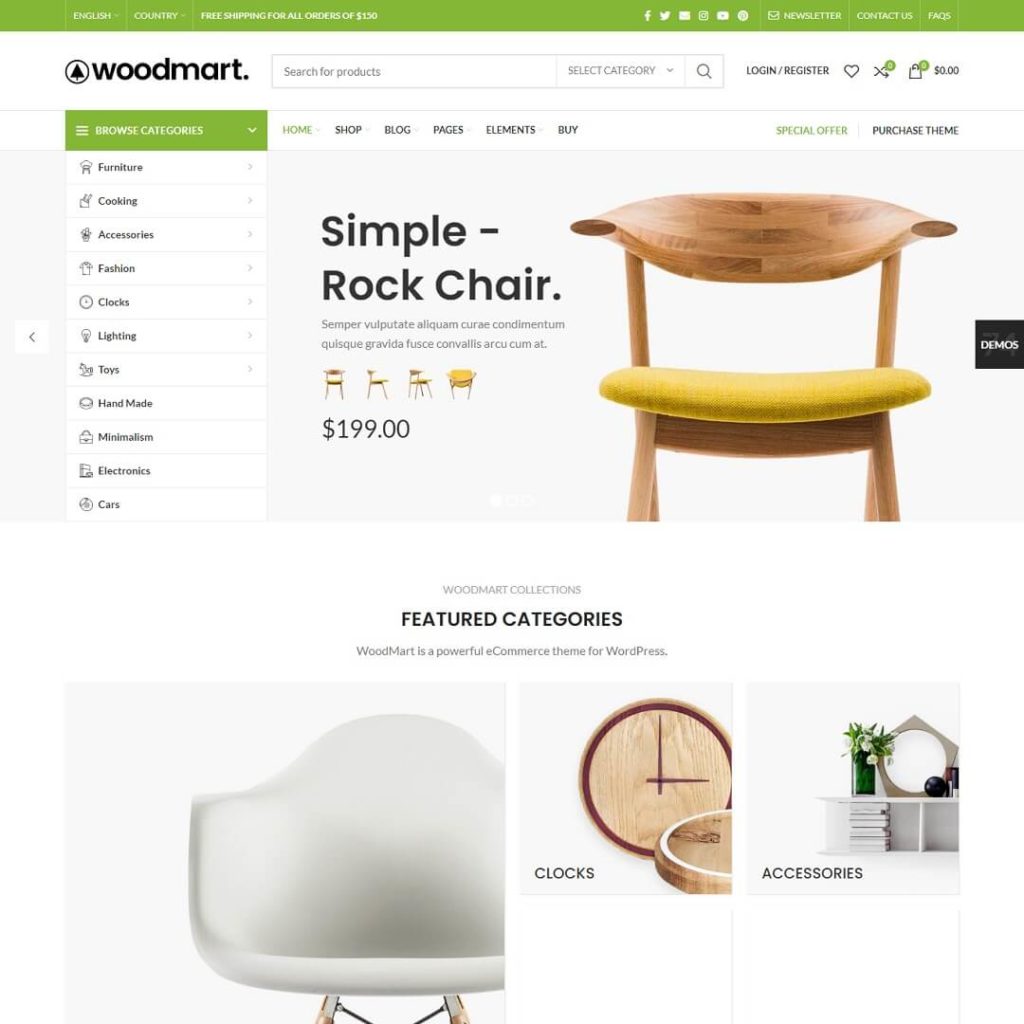 WoodMart - WooCommerce WordPress theme