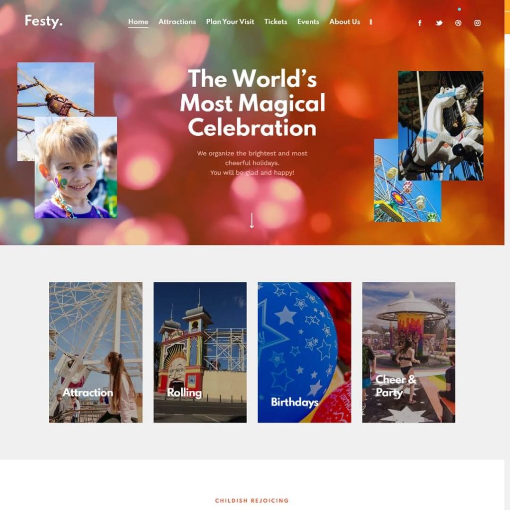 Festy - Popular Event WordPress Themes
