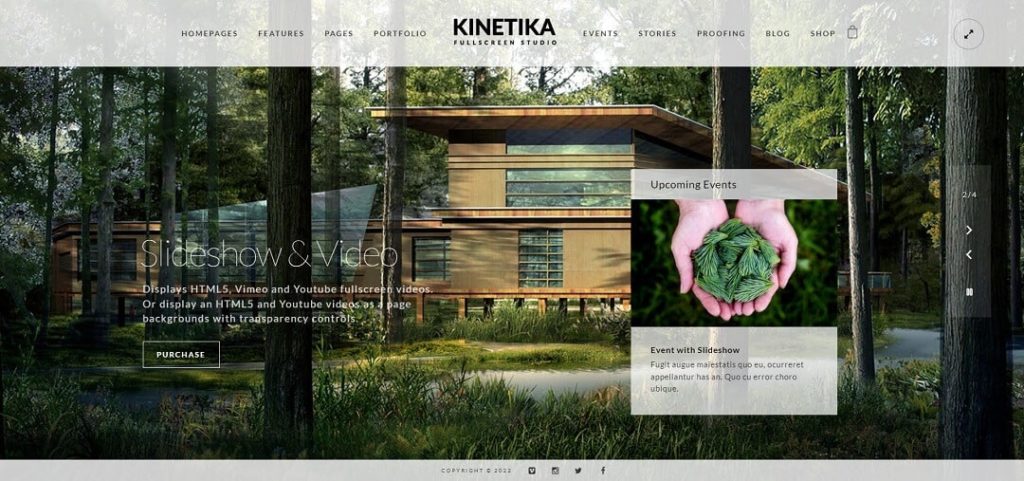 Kinetika - WordPress Photography Themes