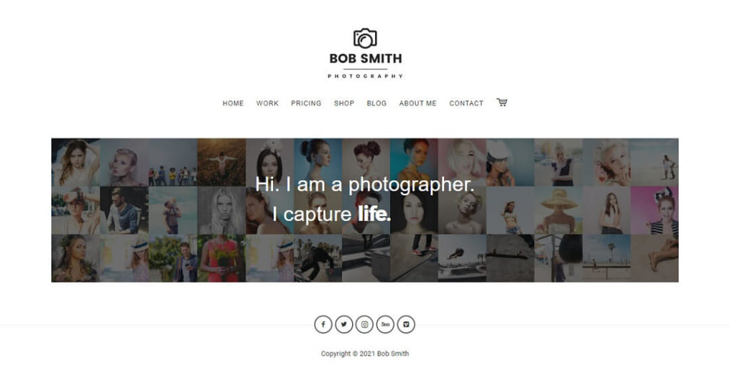 Photographer - WordPress Photography Themes