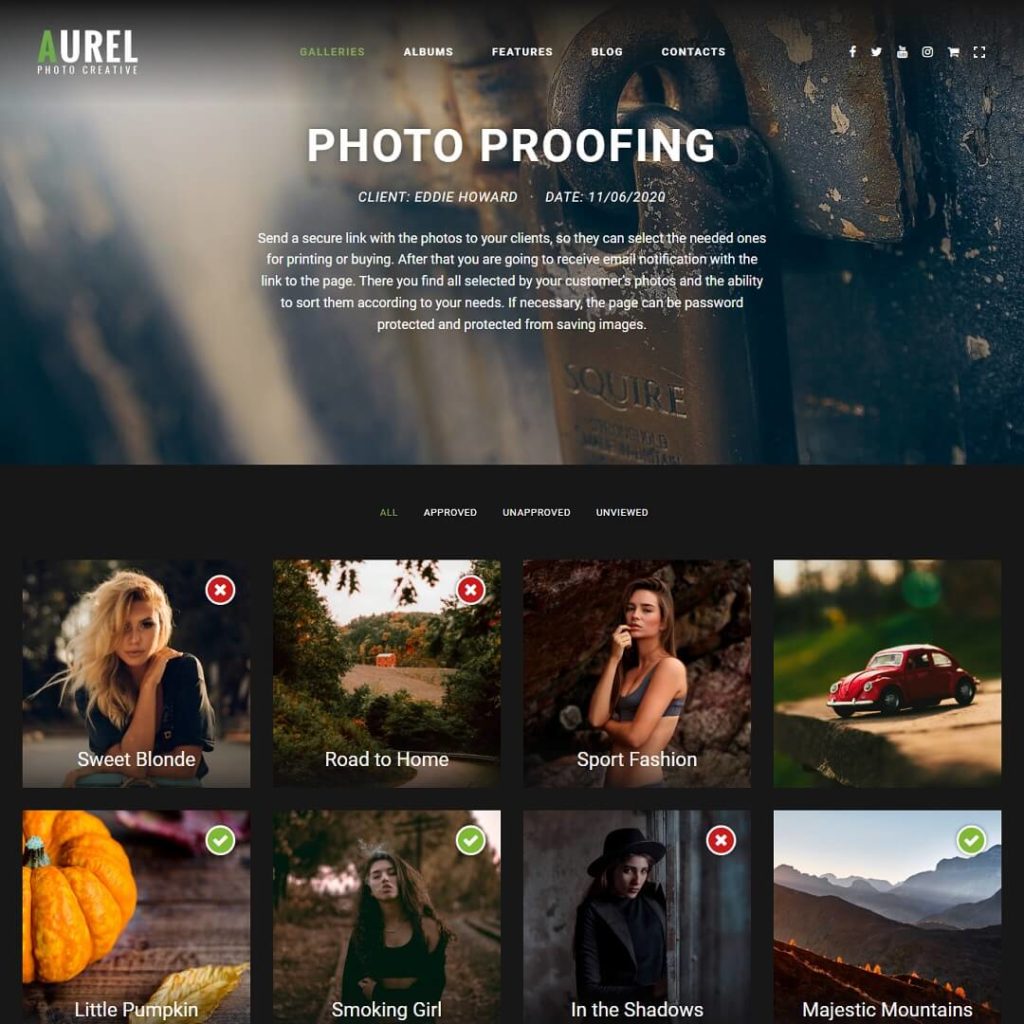 Photography - WordPress Photography Themes