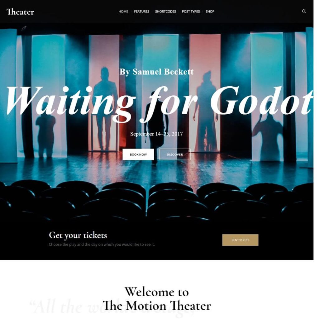 Theater - Popular Event WordPress Themes