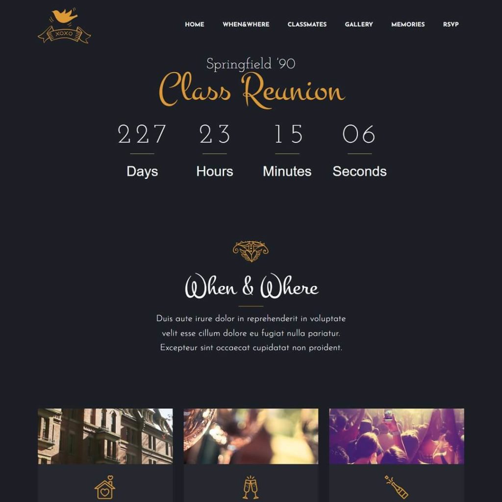Celebration - Wedding WordPress Themes