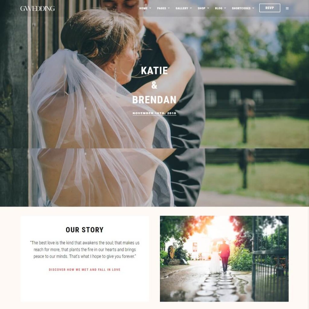 Grand - Wedding WordPress Themes