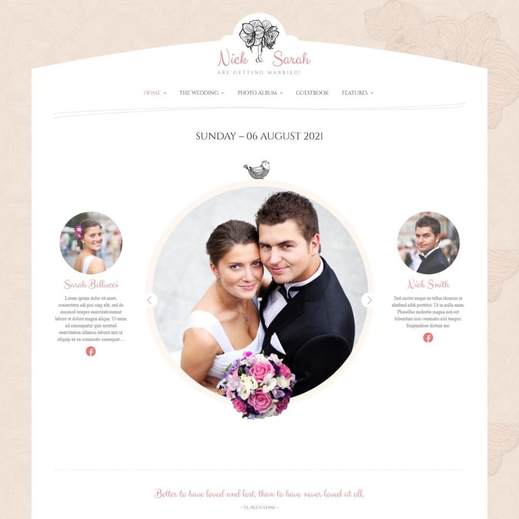 Wedding - Wedding WordPress Themes